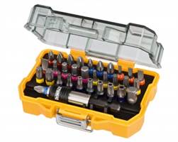 Set bitova DEWALT® 32 dijela PH/PZ/SI/SL/H/TORX s držačem bitova, kopčom za remen, u kutiji, ZDT7969-QZ