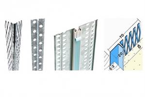 Unutarnji kutnici za žbukanje