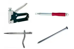 Klamerice - dril aparat - klinovi za gips - čavli + žica