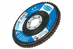 Lepezaste brusne ploče + ploče za čišćenje za kutne brusilice