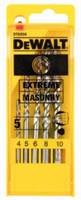 Svrdlo za kamen - set EXTREME DEWALT® 5djelni. 4-5-6-8-10mm, ZDT6956-QZ