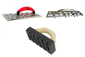 Strugači, rešetkasti gleteri, kutne rape + Edelputz strugači