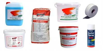 Pripremanje podloge - Mase za gletanje - Boje - Građevinska kemija za ličioce