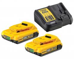 =80= AkuPlus set DEWALT® DCB115D2, 2x18V 2,0Ah baterije i punjač, ZDCB115D2-QW