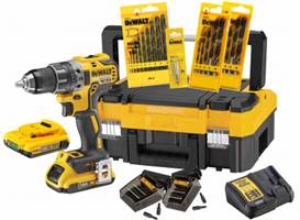 =81= Baterijska bušilica - Set DEWALT® DCK791D2T 18V 2,0Ah Li-Ion s 71-dijelnim priborom-set, ZDCK791D2T-QW