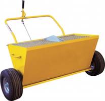 Posipač kvarcnog pijeska - kolica za odmotavanje