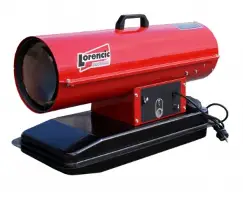 Uljne turbine na vrući zrak - uljni topovi za grijanje