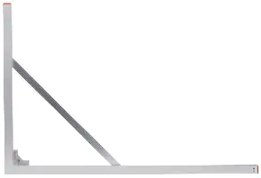 Građevinski kutnik BWW 100x150cm s PVC kapama, Z03492201