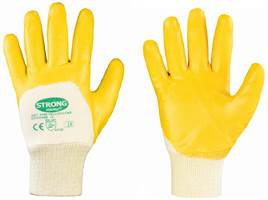 Radne rukavcie Nitril YELLOWSTAR STRONGHAND®, žute, EN388, vel. 9, 144pari/kart, Z055009