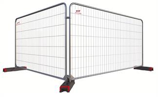 Element mobilne ograde ROUND TOP Standard 2000x3450mm s kukom i ušicama, Z1020LO