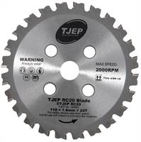 Dia rezna ploča TJEP RC20 110x1,6mm za rezačicu armature TJEP RC20/RC20A, Z102942