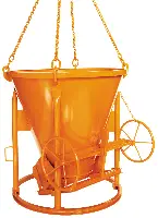 Silos za beton 1011.8H, 500l konični oblik s okretnim kolom, Z1050H