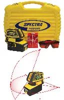 =81= Multifunkcionalni laser SPECTRA LT52R sa laserskim naočalama, ciljnom metom, punjačem, adapterom, u koferu, Z120052