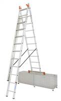 Ljestve višenamjenske Alu KRAUSE® MONTO® TRIBILO® 3x10 gazišta 3,80-6,90m, 18,0kg, Z129765