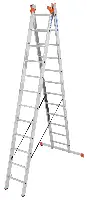 Ljestve višenamjenske Alu KRAUSE® MONTO® 3x12 gazišta 4,35-8,60m, 27,5kg, Z129789