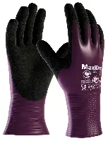 Radne rukavice višenamjenske MAXIDRY® 56-426, lila/crne, premazane, EN388+EN374, vel. 9, Z131909