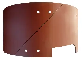 V-lim s izlazom dijeljen straga 6mm HARDOX 265l nova izvedba, Z1401011005