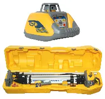 Rotacioni laser-set SPECTRA HV 101 sa stativom, mjernom letvom i prijemnikom u koferu, Z140201