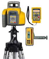 Jednoosovinski nagibni laser-set SPECTRA GL412N s prijemnikom, držačem, baterijama, u koferu, Z140412N