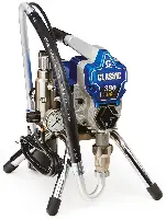 Airless uređaj za prskanje CLASSIC 390 PC Stand 230V s pištoljem, crijevom, mlaznice, Z17C348