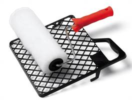 Valjak za boju/PVC rešetka BASELINE-R 24cm drška 6mm 30kom/pak, Z202200