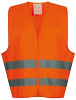 Sigurnosni prsluk OSKAR WICA-TEX® orange, EN 20471/2, poliester, vel. univerzalna, 50kom/pak, Z22686