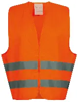 Sigurnosni prsluk OSKAR WICA-TEX® orange, EN 20471/2, poliester, vel. univerzalna, 50kom/pak, Z22686