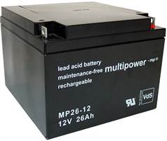 Rezervna baterija 26Ah, 12V za STEINMAGNET SM-600/1200 PROBST, Z24200008