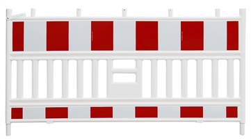 Zaštitna ograda PVC Vario 2000mm, visina 1100mm 10kom/pak, Z25119313