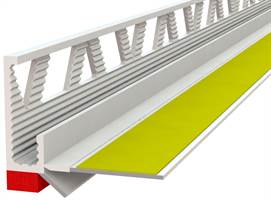 Letvica za žbukanje i zaštitu 6mm,unutarnja CRVENA, DL,flex., ES, 2,5m/štg 40štg/kart 42kart/pal, Z3761250LO