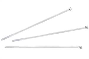 Vezice za kablove BN 4,8 x 350 prozirne 100kom/pakiranje, Z37653