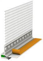 Priključni profil 3D Membran 10mm WDVS mrežica RAL vanjski zeleni 2,4m/štg 25štg/kart, Z3780240LO