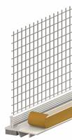 Letvica za žbukanje i zaštitu 10mm, s mrežicom,DL, 1,4m/štg 60štg/kart 21kart/pal, Z3798140LO