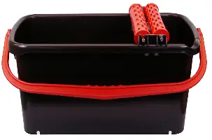 Posuda za pranje keramike-Waschboy Profi 23l crna s 2 rolera, Z40090