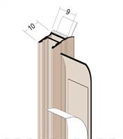 Priključni profil 3726 s brtvom i gibljivom fugom 2,6m/štg, 50štg/kart, 36kart/pal, Z43726260