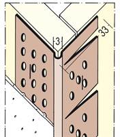 Kutni profil PVC 3767 3m/štanga, 20štangi/karton 182kart/pal, Z43767300