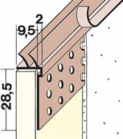 Završni profil PVC 3784 3,00/štanga, 30štangi/karton 63kart/pal, Z43784300