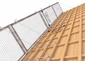 Krovna zaštitna rešetka 200x100cm, pocinčana, Z48118580