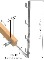 Zaštitna ograda pocinčana, visina 160cm, Z4811890V