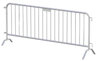 Zaštitna ograda 2458x1095mm 55kom/paleta, Z4812640