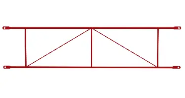 Dupla ograda 2,50m lakirana 32G 10kg, Z48132