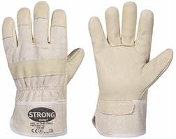 Radne rukavice PAWA žute, svinjska koža, podstavljene WP 301 CH 0174, vel.10,5, Z502