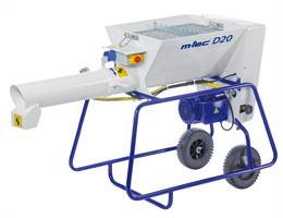 Protočni mješač D20-II-BM 230V 50Hz 1ph 2,2kW s mješačem za beton M-TEC, Z562120