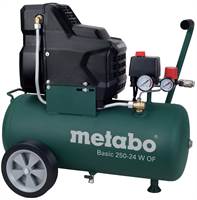 Kompresor METABO BASIC 250-24 W OF 8,0bar, s poteznom ručicom, Z601532000