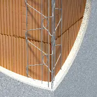 Widra APE 2,95m/štanga, čelični, 40štangi/karton, 20karton/paleta, Z7011