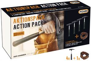 Tesarski čekić SET s 4kom čekića PICARD 620M i 1kom multifunkionalna marama, Z75097