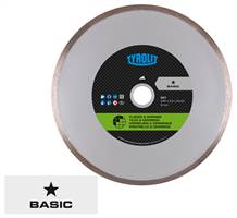 Dia rezna ploča za keramičke pločice 1A1R 125x1,6x22,23mm DCT TYROLIT sa zatvorenim reznim rubom, Z75868