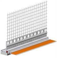 Letvica za žbukanje i zaštitu 19mm WDVS mrežica 3D Standard 2,4m/štg, 25štg/kart, 40kart/pal, Z924