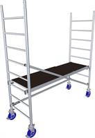 Alu pokretna skela KRAUSE® MONTO® PROTEC® širina 2,00x0,60m, RV= 2,90m, Z940100