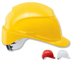 Zaštitna kaciga UVEX AIRWING B-WR s ventilacijom, žuta, 440g, 25kom/karton, Z9762130